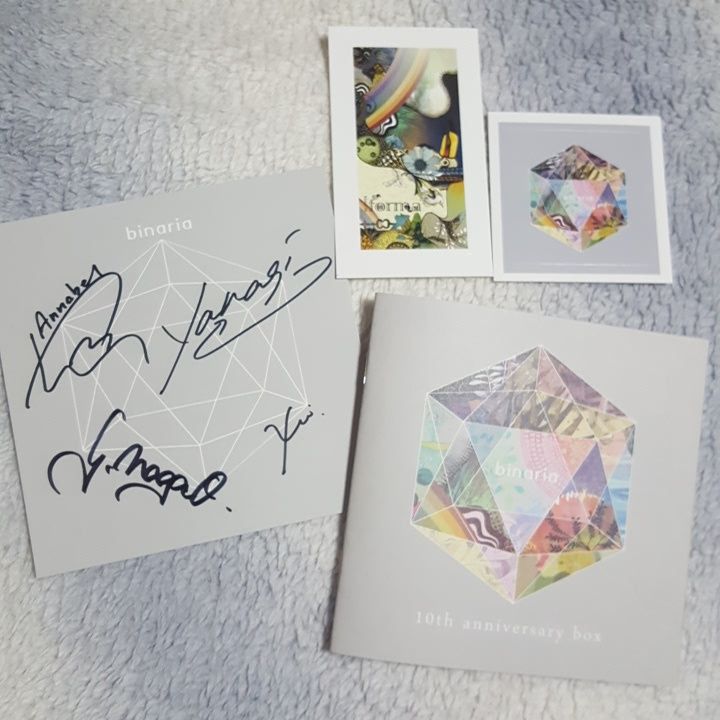 binaria 10th anniversary box CD ビナリア CD binaria 10th anniversary box 10枚組 やなぎなぎ Annabel