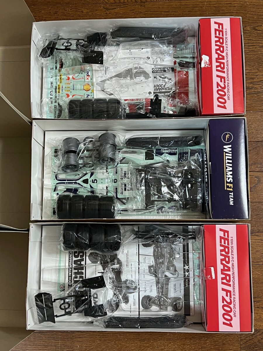 タミヤ フェラーリF2001 & ウイリアムズFW24 : オトナのオモチャ