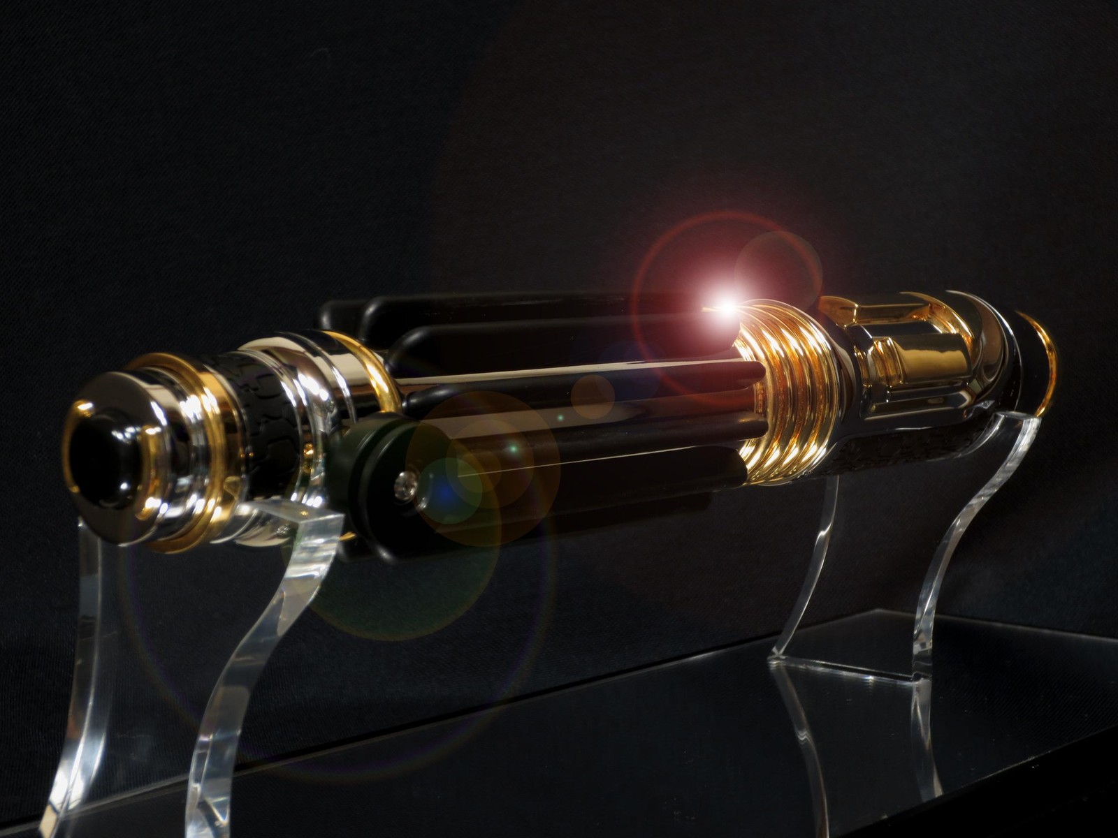 STARWARS マスターレプリカ ライトセーバー メイス・ウィンドゥ 希少品 メイス・ウィンドゥライトセーバー マスターレプリカ社 スターウォーズ