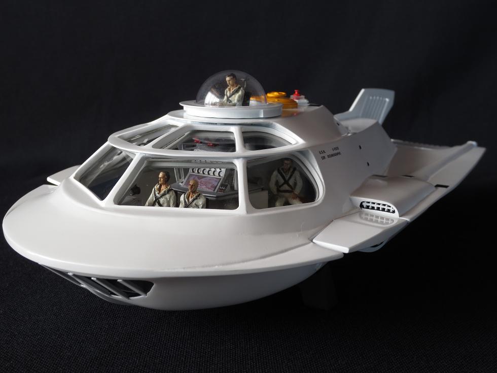 マルサン　プロティユース号　プラモデル　完成品　ミクロの決死圏　プロテウス号 マルサン プロティユース号 プラモデル 完成品 ミクロの決死圏