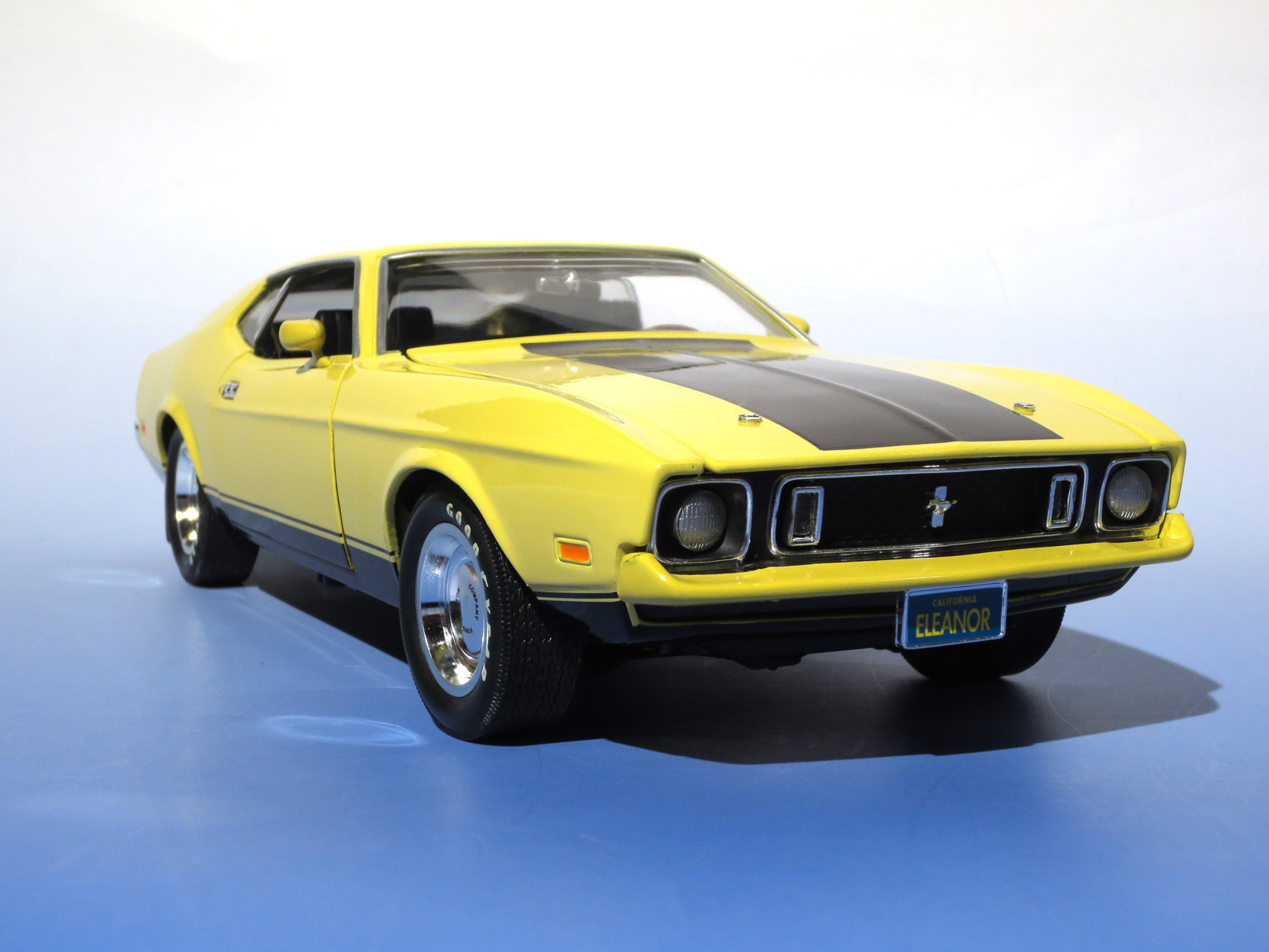 マスタング マッハワン 1973 エレノア 1/18スケール 60セカンド