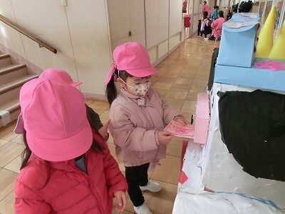 郵便屋さんごっこが始まりました 安積幼稚園 お知らせブログ