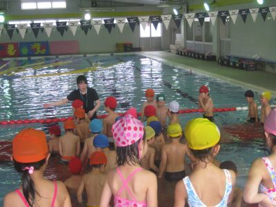 プール遊びをしました 安積幼稚園 お知らせブログ
