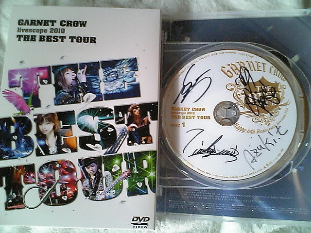 国内アーティスト GARNET CROW サイン