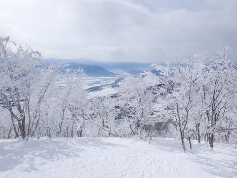１０６　中野市方向
