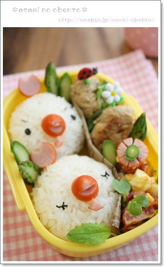 asamiのお弁当。簡単かわいいキャラ弁の作り方