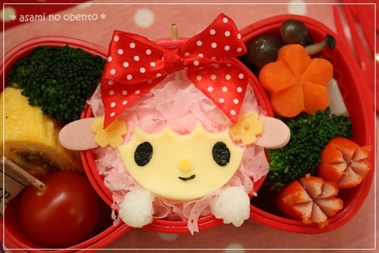 asamiのお弁当。簡単かわいいキャラ弁の作り方