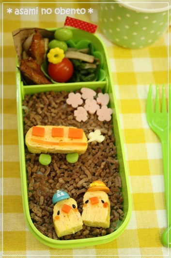 asamiのお弁当。簡単かわいいキャラ弁の作り方