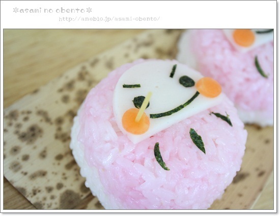 asamiのお弁当。簡単かわいいキャラ弁の作り方