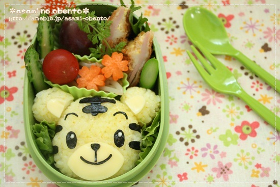 asamiのお弁当。簡単かわいいキャラ弁の作り方