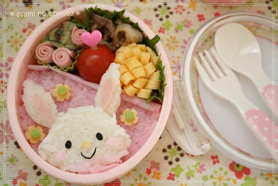 asamiのお弁当。簡単かわいいキャラ弁の作り方