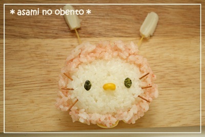 asamiのお弁当。簡単かわいいキャラ弁の作り方