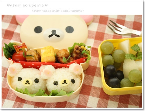asamiのお弁当。簡単かわいいキャラ弁の作り方