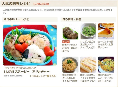 楽天レシピ