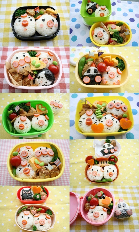 asamiのお弁当。簡単かわいいキャラ弁の作り方