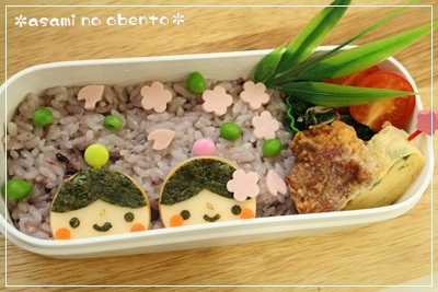 asamiのお弁当。簡単かわいいキャラ弁の作り方