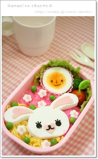 asamiのお弁当。簡単かわいいキャラ弁の作り方