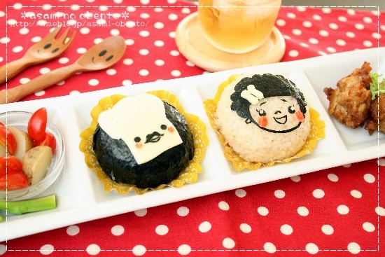 asamiのお弁当。簡単かわいいキャラ弁の作り方