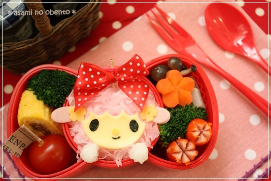 asamiのお弁当。簡単かわいいキャラ弁の作り方