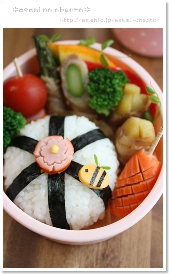 asamiのお弁当。簡単かわいいキャラ弁の作り方