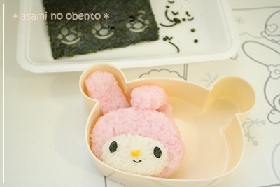 asamiのお弁当。簡単かわいいキャラ弁の作り方