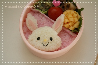 asamiのお弁当。簡単かわいいキャラ弁の作り方
