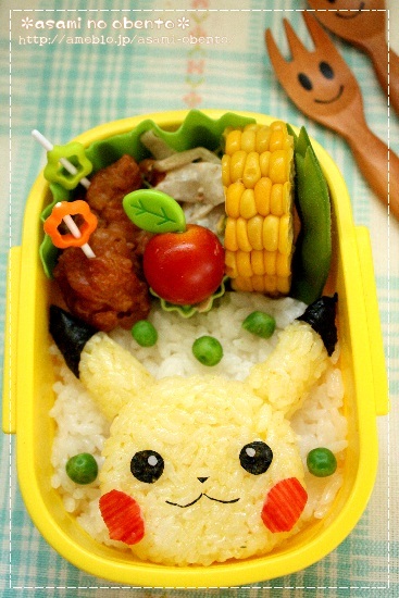 asamiのお弁当。簡単かわいいキャラ弁の作り方