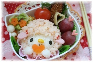 asamiのお弁当。簡単かわいいキャラ弁の作り方