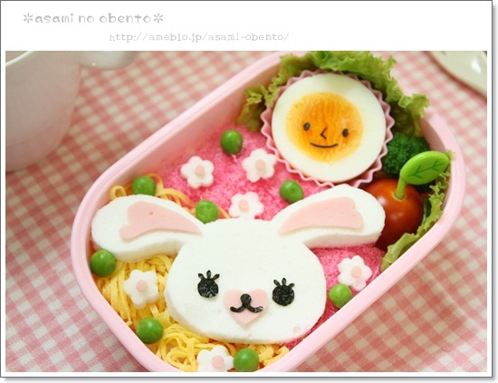 asamiのお弁当。簡単かわいいキャラ弁の作り方