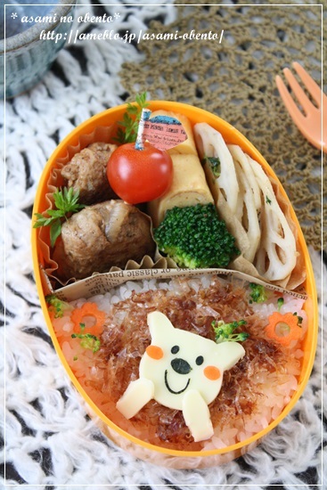 ハリネズミちゃんのキャラ弁 Asamiのお弁当 簡単かわいいキャラ弁の作り方