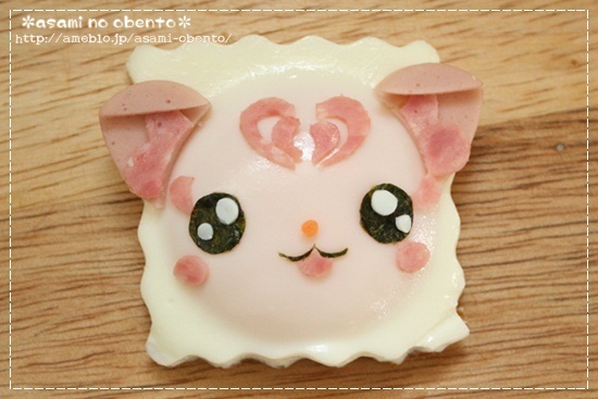 asamiのお弁当。簡単かわいいキャラ弁の作り方
