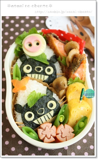 asamiのお弁当。簡単かわいいキャラ弁の作り方