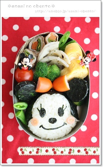 asamiのお弁当。簡単かわいいキャラ弁の作り方