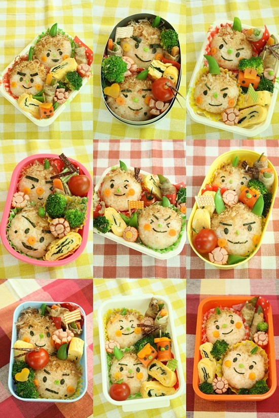 asamiのお弁当。簡単かわいいキャラ弁の作り方