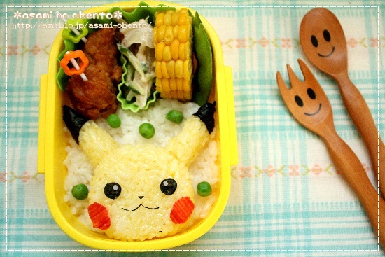 asamiのお弁当。簡単かわいいキャラ弁の作り方