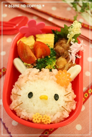 asamiのお弁当。簡単かわいいキャラ弁の作り方