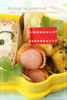 asamiのお弁当。簡単かわいいキャラ弁の作り方