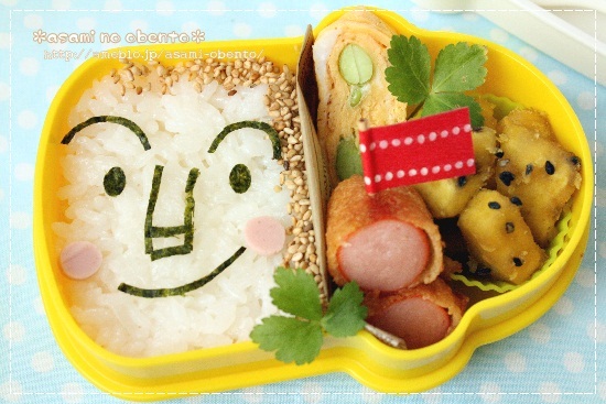 asamiのお弁当。簡単かわいいキャラ弁の作り方