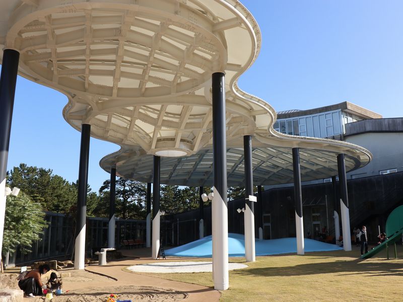 氷見市海浜植物園にある絶景カフェ シーサイドハウス ボルカノ 日本海が見える眺望抜群のボタニカルカフェ あさぴーのおいしい独り言