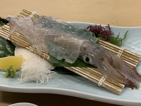 イカの活き造り