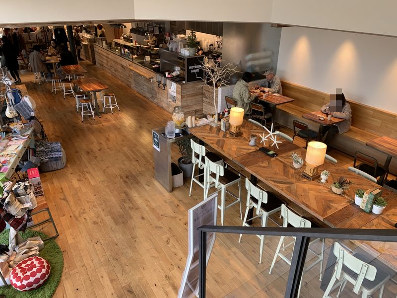 金沢市東力の Maple Street Market メープル ストリート マーケット セルフスタイルのカフェでランチ お茶 あさぴーのおいしい独り言