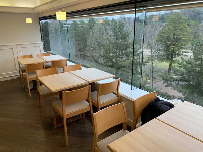 金沢香林坊大和5fにある加賀麩の不室屋のカフェ Fumuroya Cafe 香林坊大和店 季節の麩あんみつと豆乳麹ドリンク あさぴーのおいしい独り言