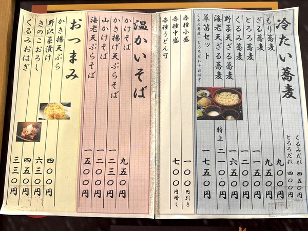 信州蕎麦の草笛 MIDORI店 (3)