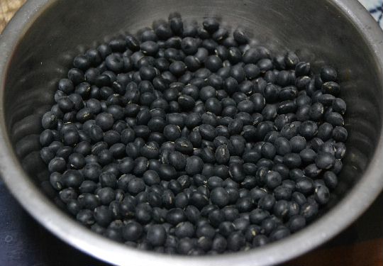 クロマメでお汁粉 : DIY/料理＆四季