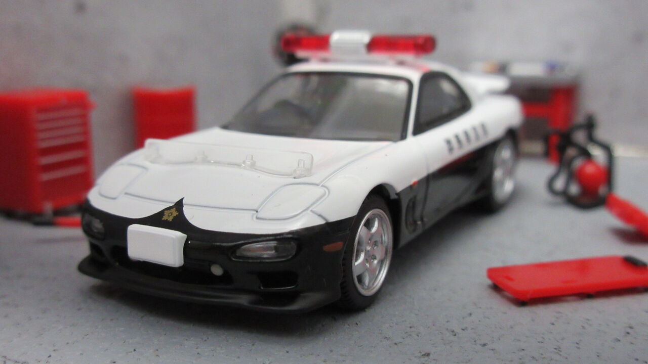 474 トミカリミテッドヴィンテージ マツダ RX-7 パトロールカー