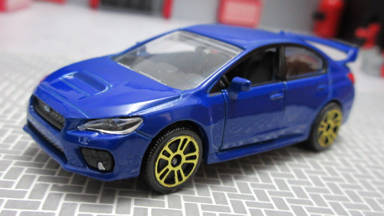Majorette WRX 12台セット majorette】WRX STI(blue) : 自分の好きな音を勝手に出す