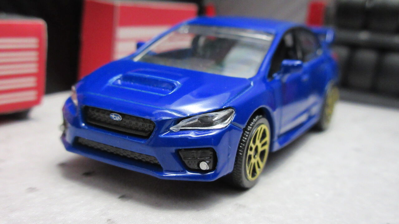 Majorette WRX 12台セット majorette】WRX STI(blue) : 自分の好きな音を勝手に出す
