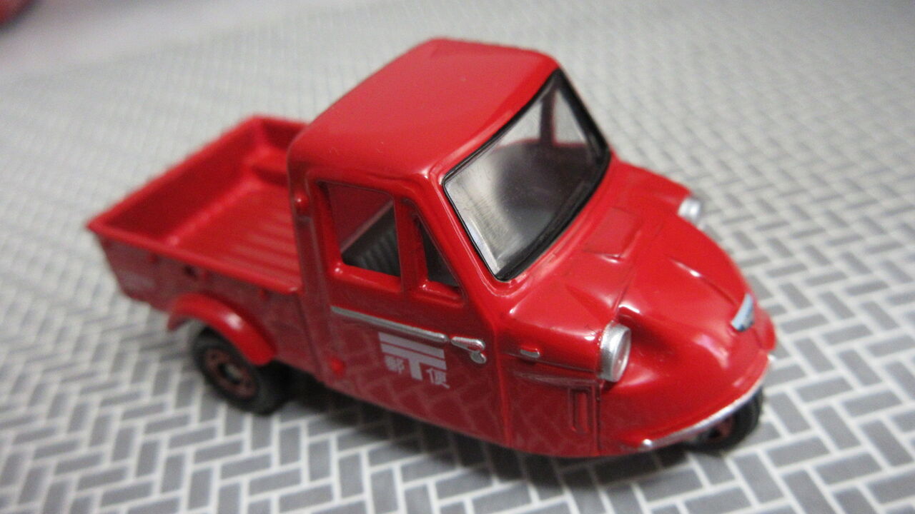 赤箱 トミカ62 ロム特注 ダイハツ ミゼット 日本製 赤タンポ