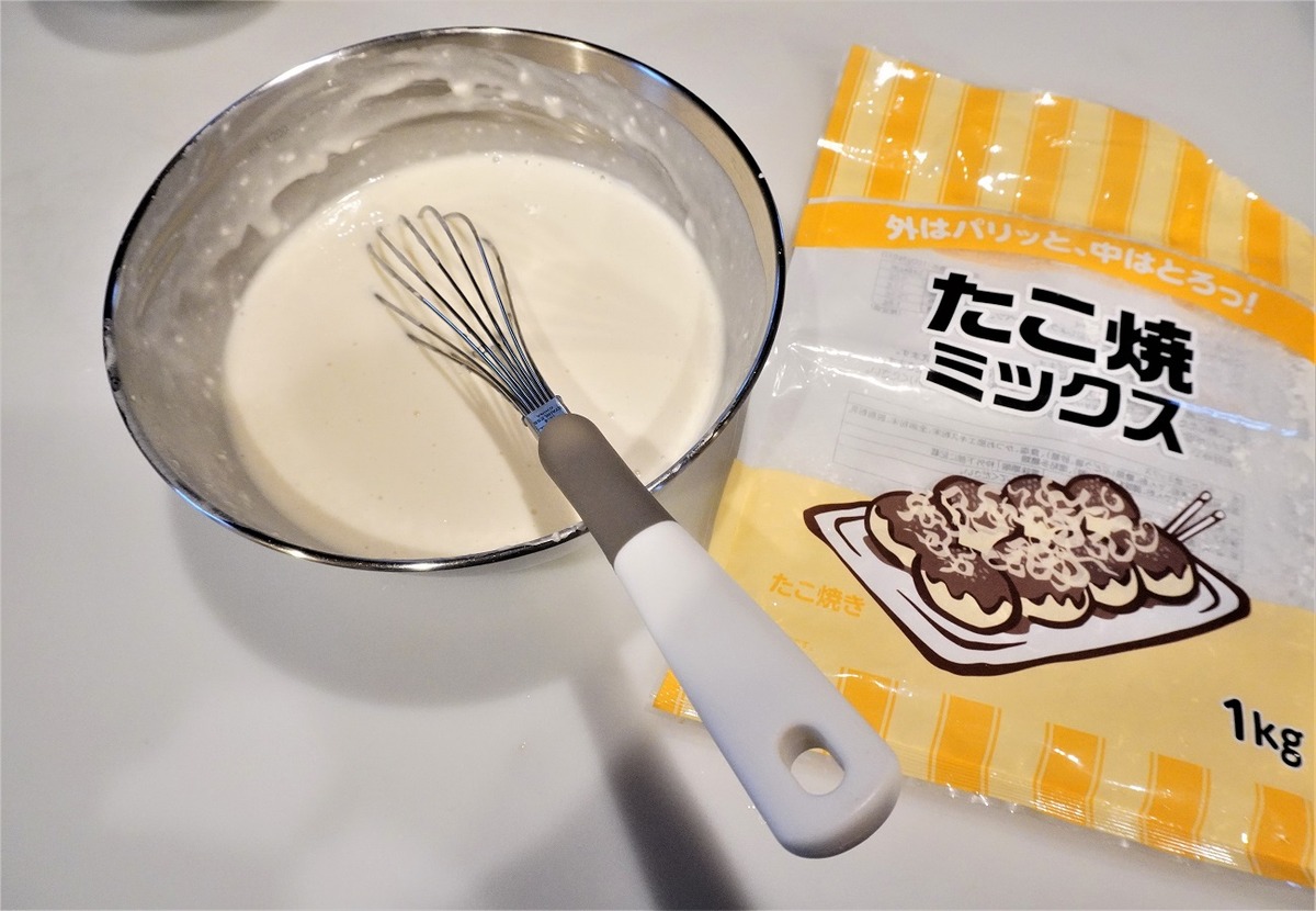 業務スーパーたこ焼き粉アレンジ3
