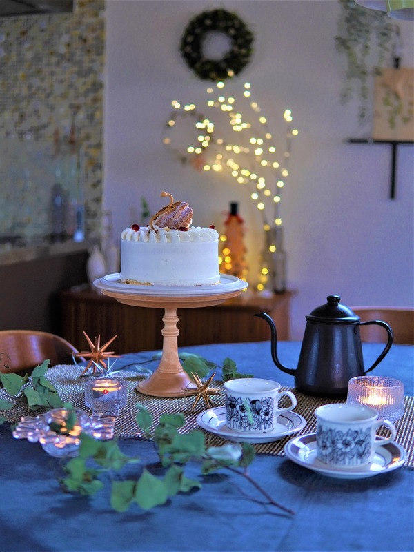 結婚記念日♪おしゃれ焼き菓子屋「カシヅキ」さんの美しいホールケーキでお祝い♪